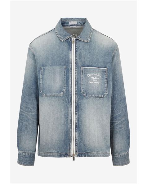 dior denim jacket mens|dior denim jacket women's.